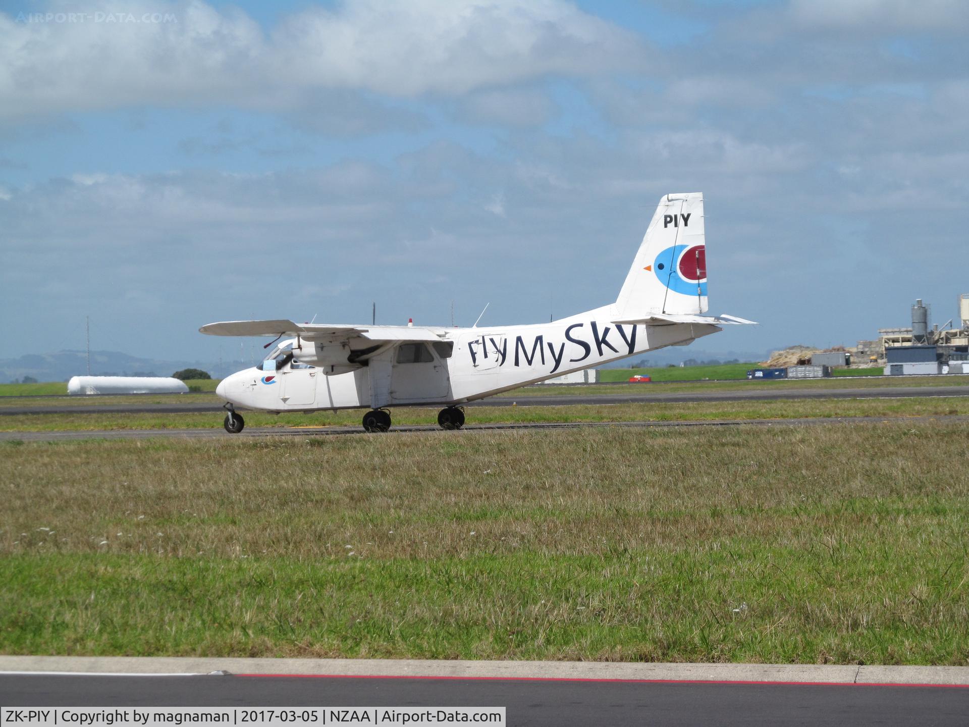ZK-PIY, 1973 Britten-Norman BN-2A-20 Islander C/N 344, shame no more trislamders in NZ