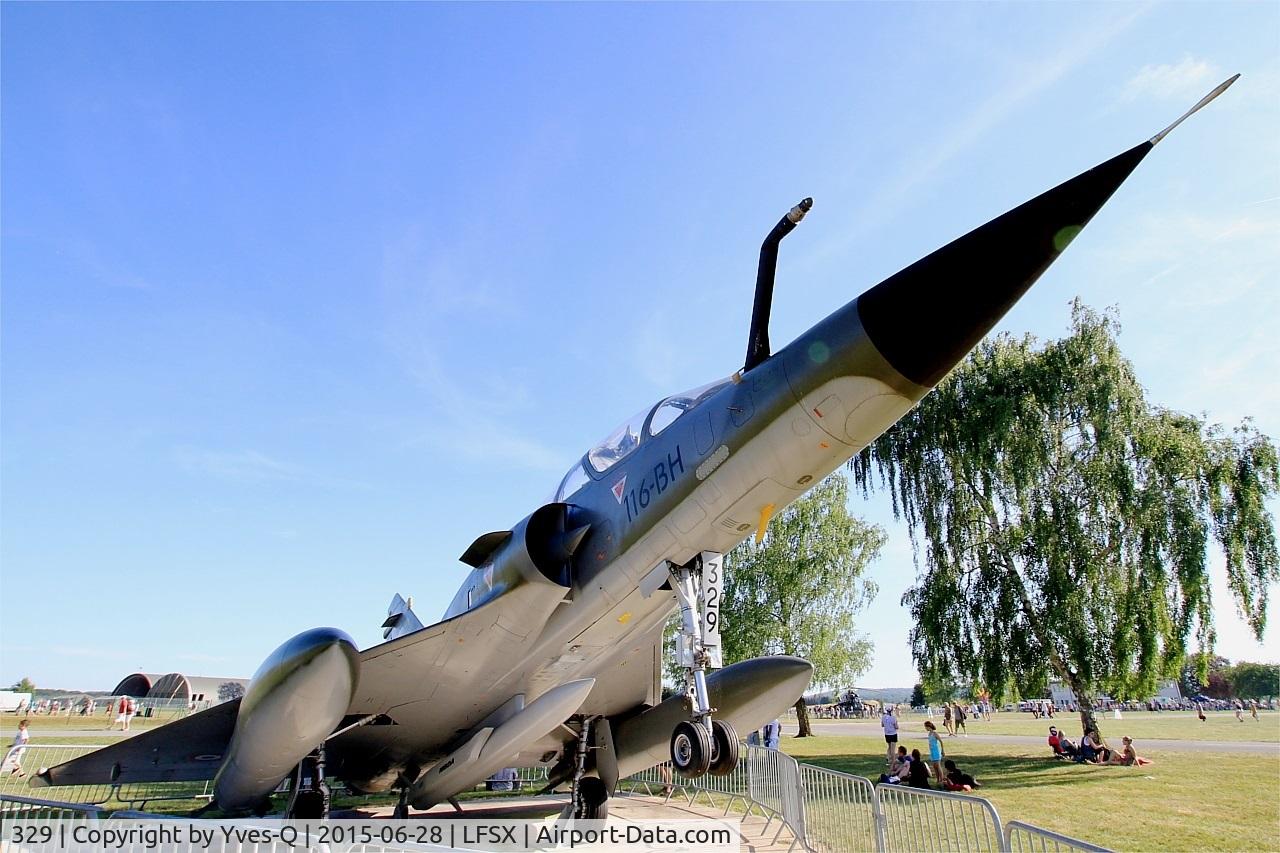 329, 1988 Dassault Mirage 2000N C/N 243, Dassault Mirage 2000N, Preserved at Luxeuil-St Sauveur Air Base 116(LFSX) Open day 2015