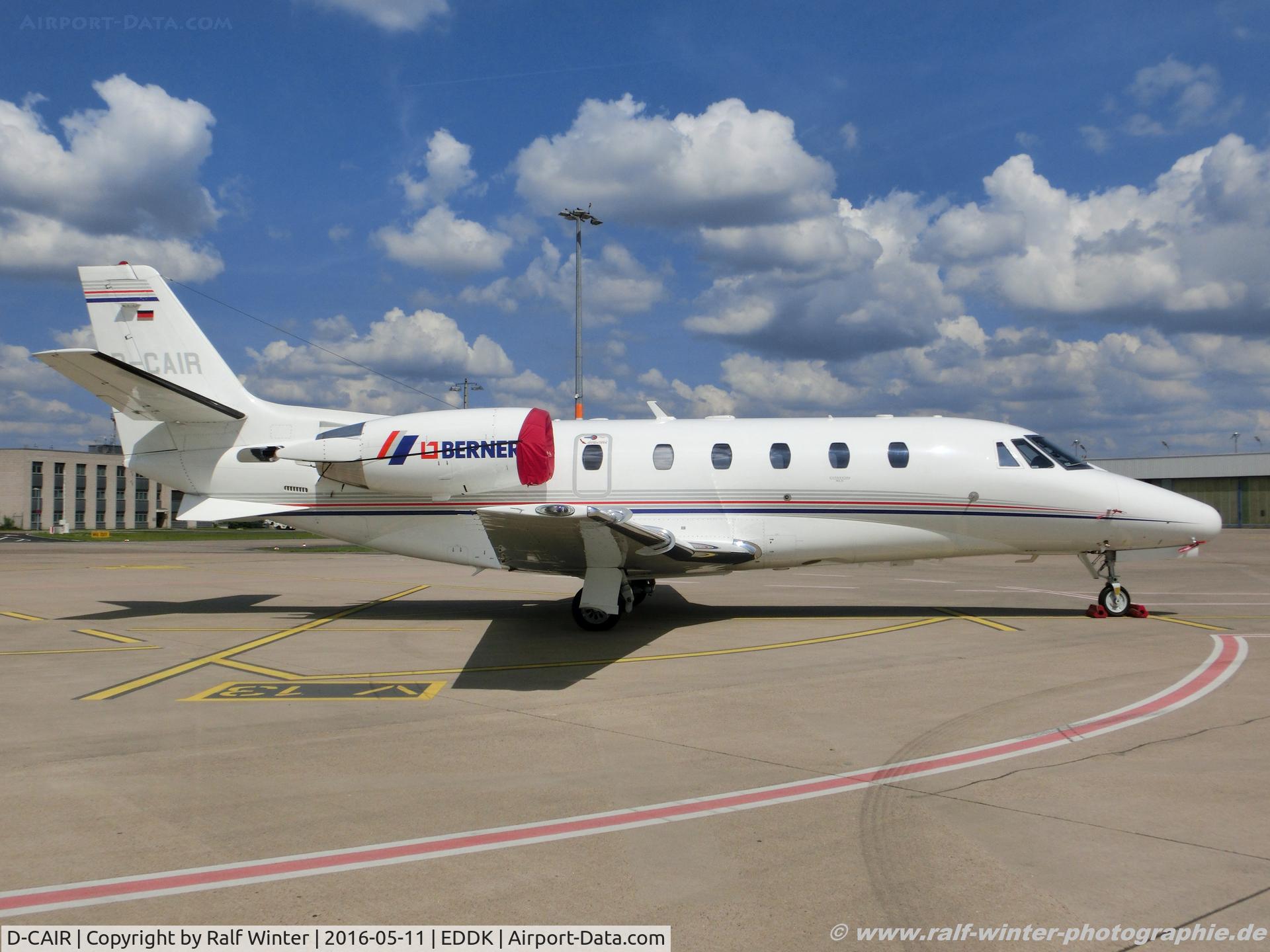 D-CAIR, 2006 Cessna 560XL Citation XLS C/N 560-5620, Cessna 560XL Citation XLS - Berner Kunststofftechnik GmbH - 560-5620 - D-CAIR - 11.05.2016 - CGN