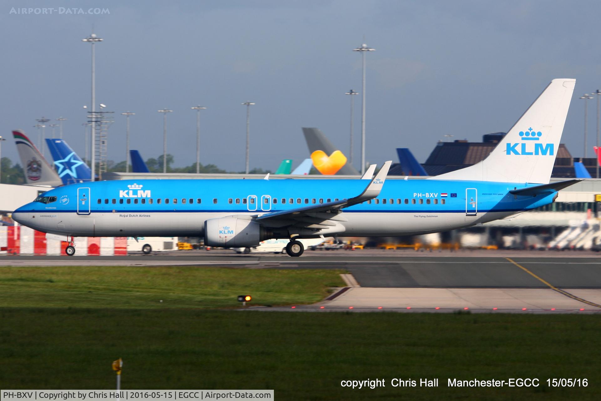 PH-BXV, 2007 Boeing 737-8K2 C/N 30370, KLM Royal Dutch Airlines