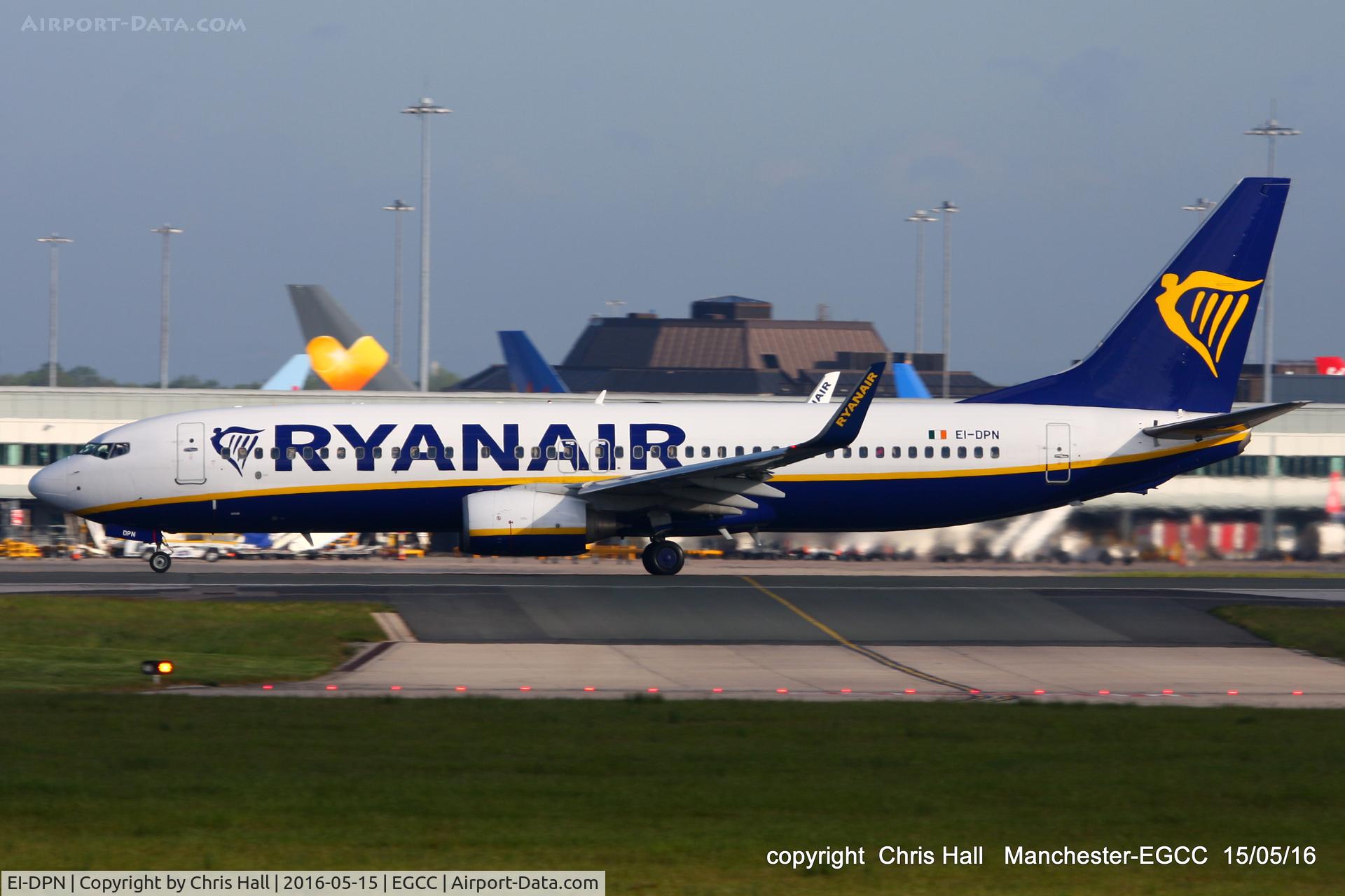 EI-DPN, 2007 Boeing 737-8AS C/N 35549, Ryanair