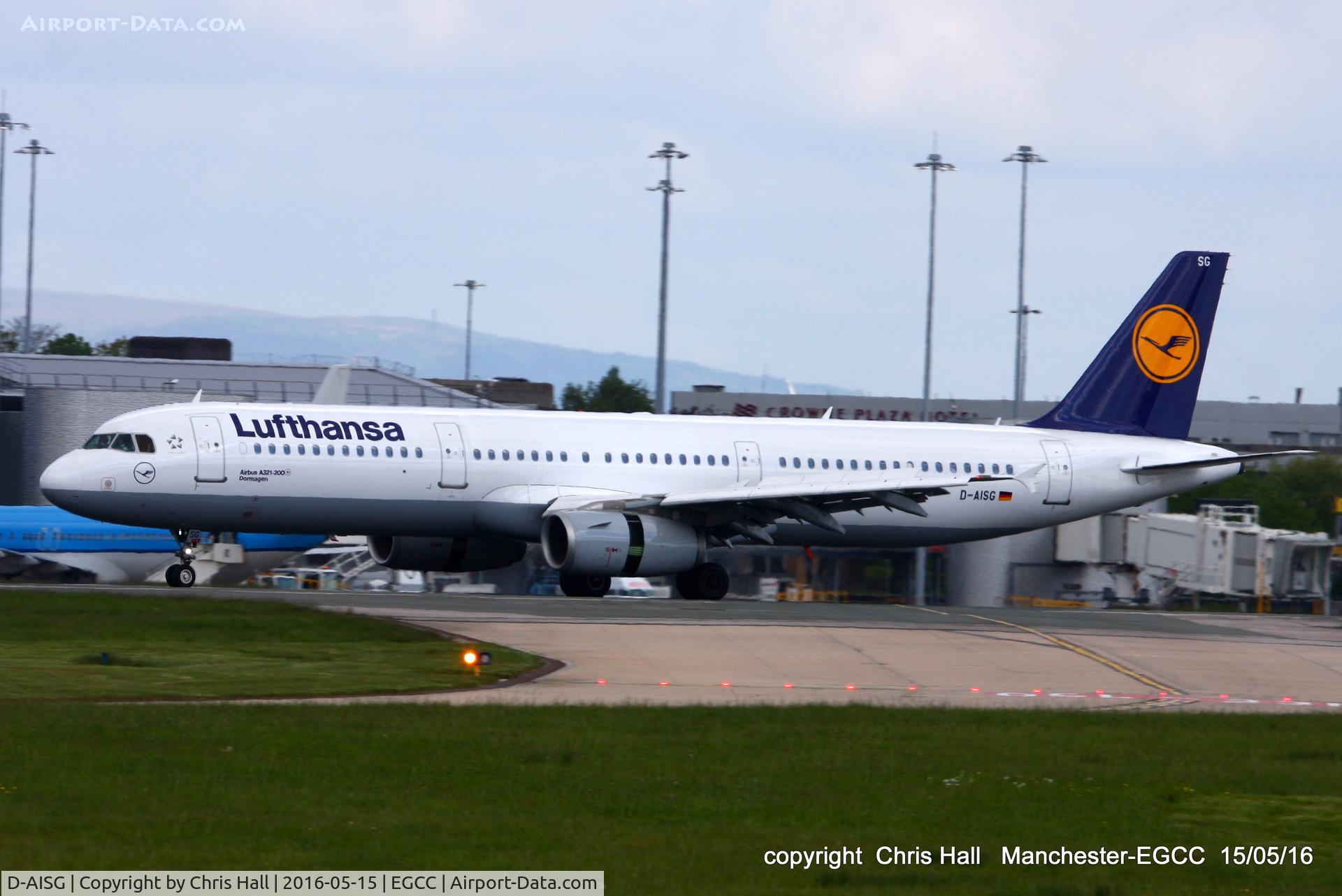 D-AISG, 2000 Airbus A321-231 C/N 1273, Lufthansa