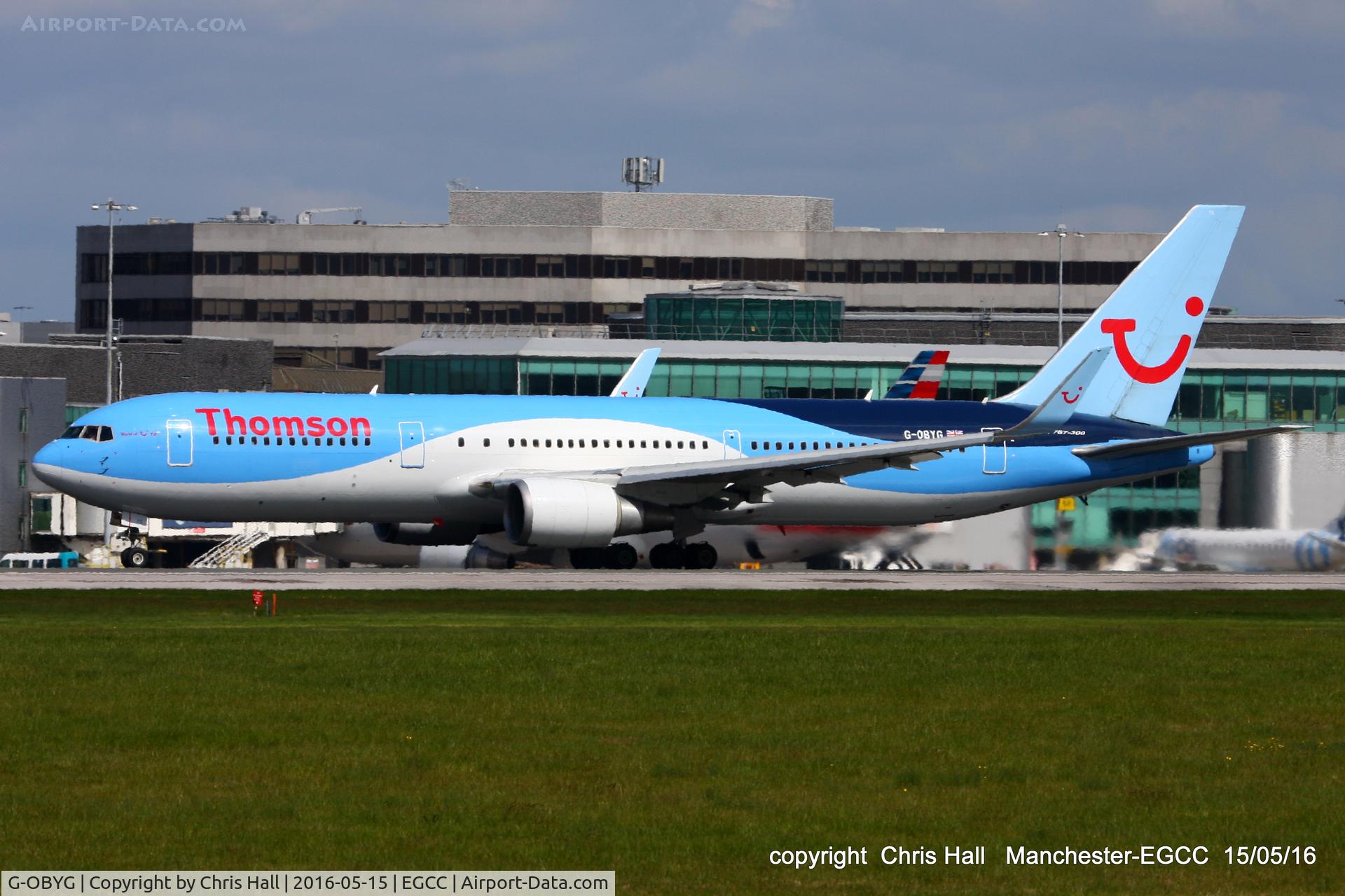 G-OBYG, 1999 Boeing 767-304 C/N 29137, Thomson
