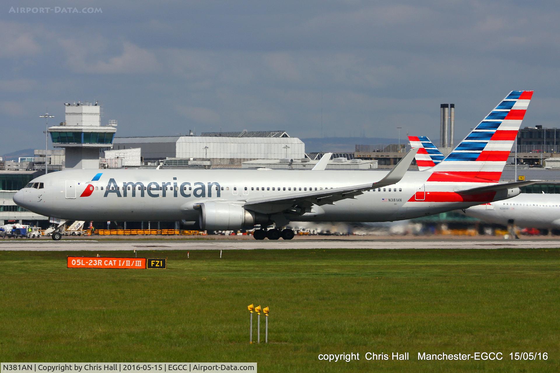 N381AN, 1993 Boeing 767-323 C/N 25450, American Airlines