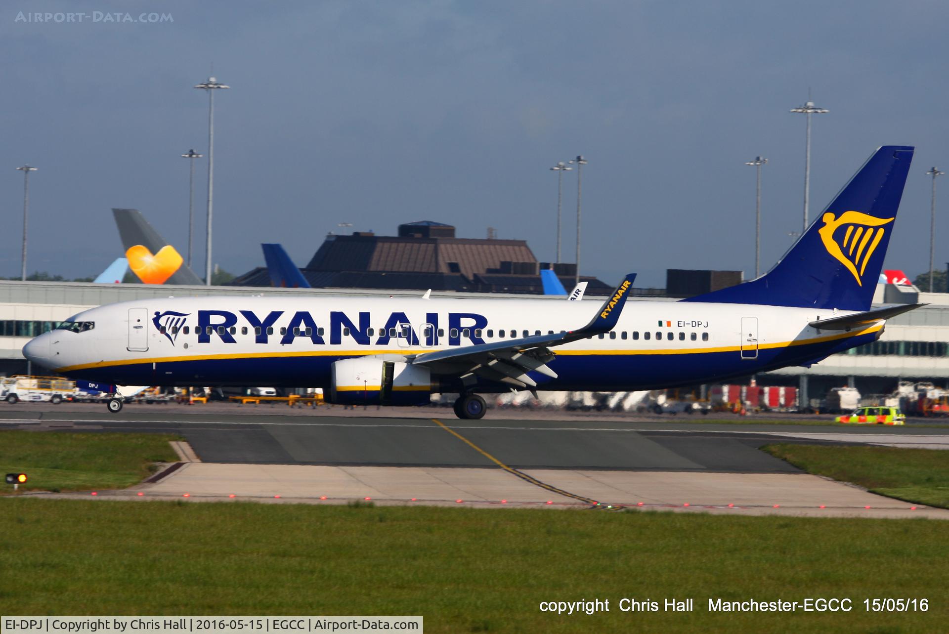 EI-DPJ, 2007 Boeing 737-8AS C/N 33609, Ryanair