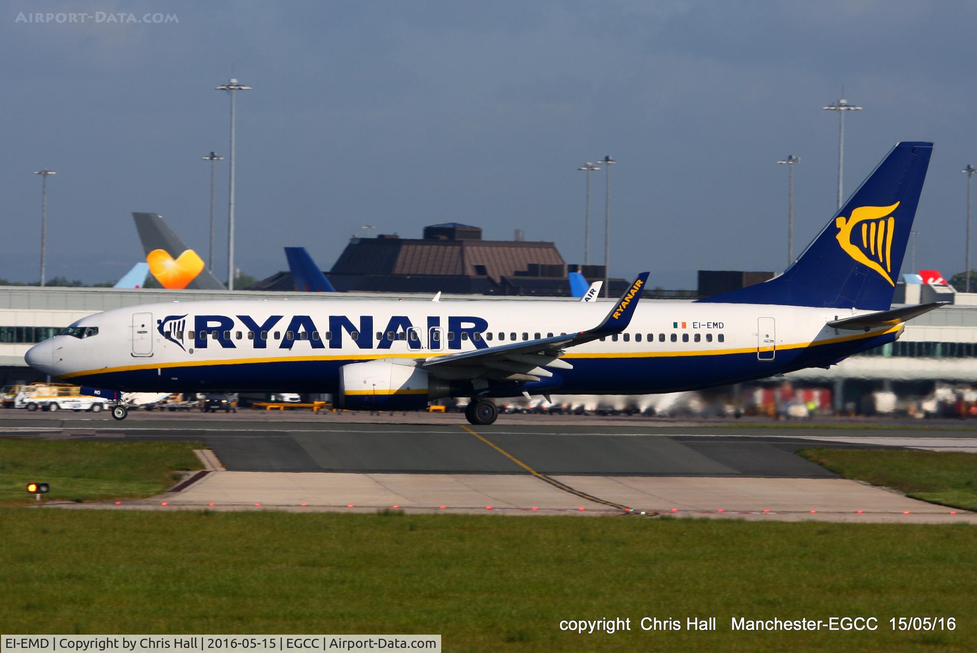 EI-EMD, 2010 Boeing 737-8AS C/N 38509, Ryanair