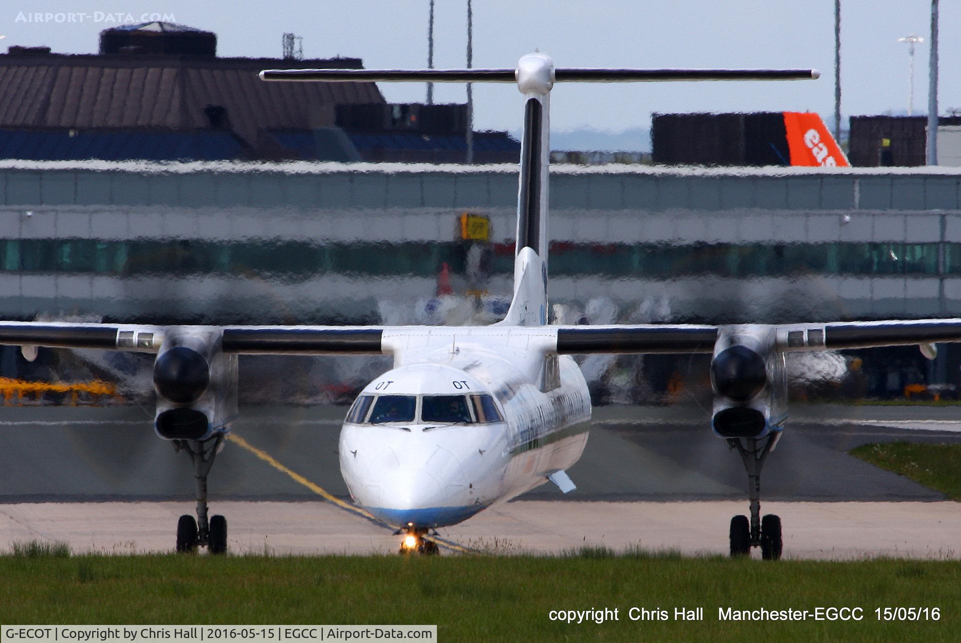 G-ECOT, 2009 De Havilland Canada DHC-8-402Q Dash 8 C/N 4251, flybe