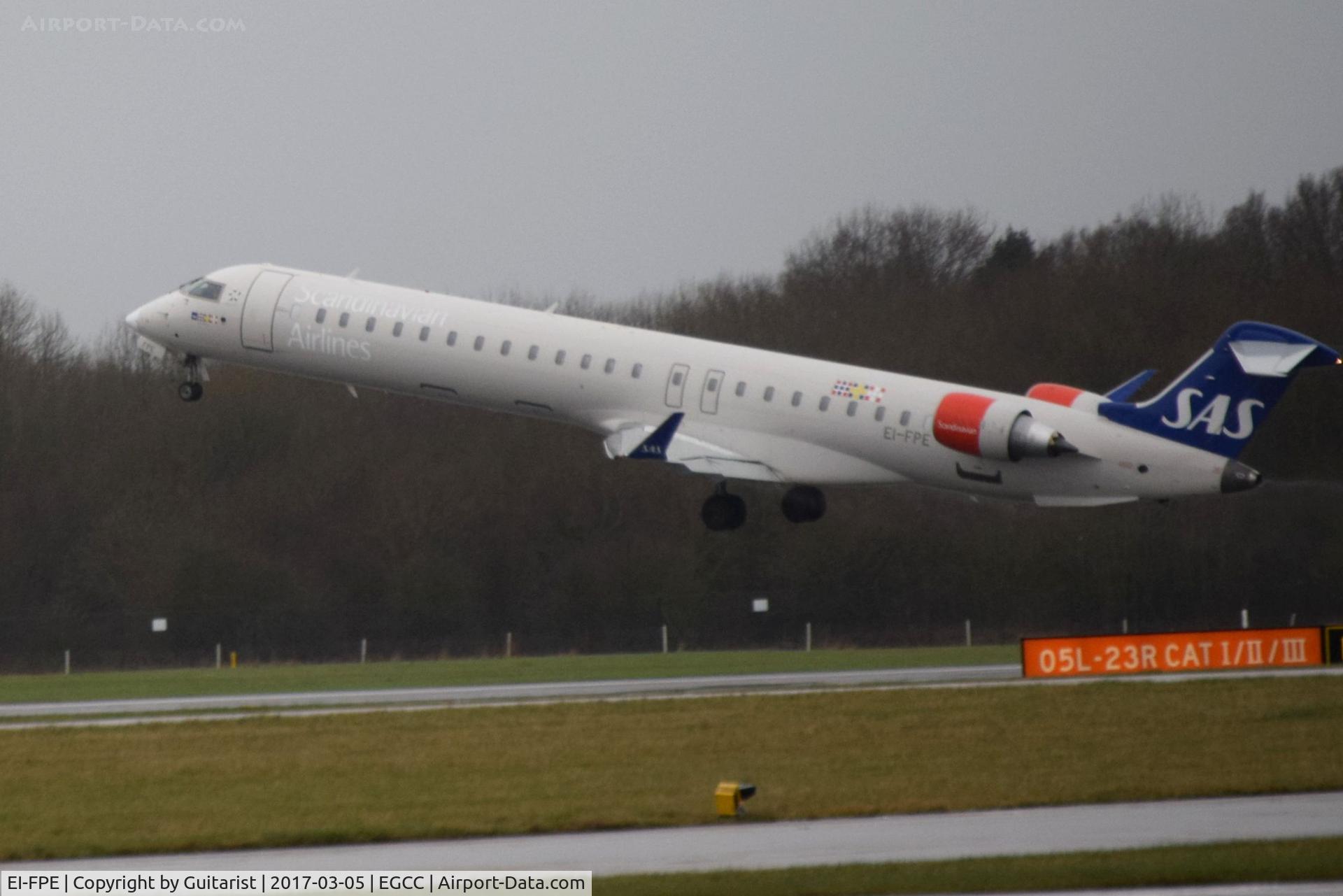 EI-FPE, 2016 Bombardier CRJ-900LR (CL-600-2D24) C/N 15402, At Manchester