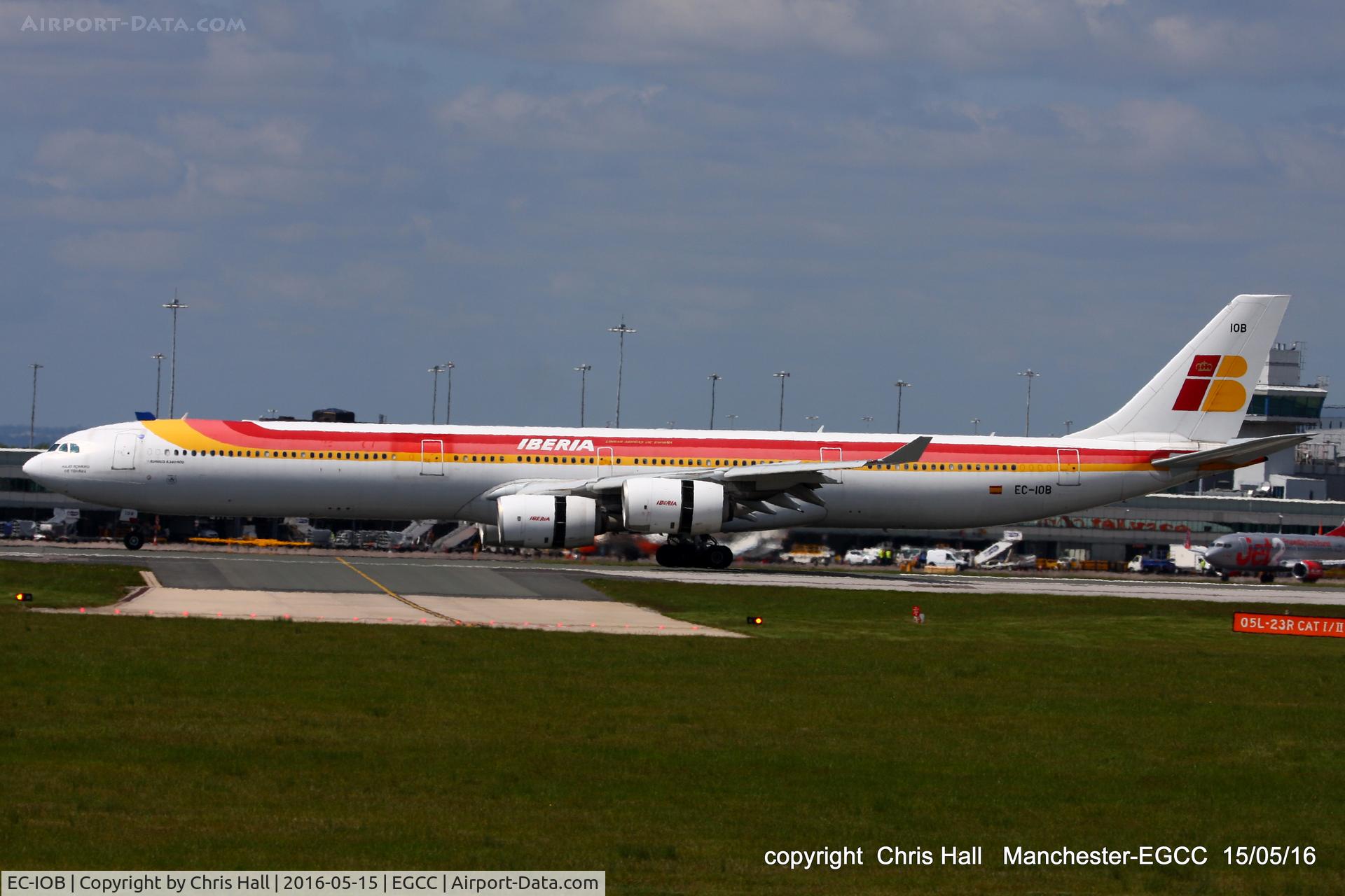 EC-IOB, 2002 Airbus A340-642 C/N 440, Iberia