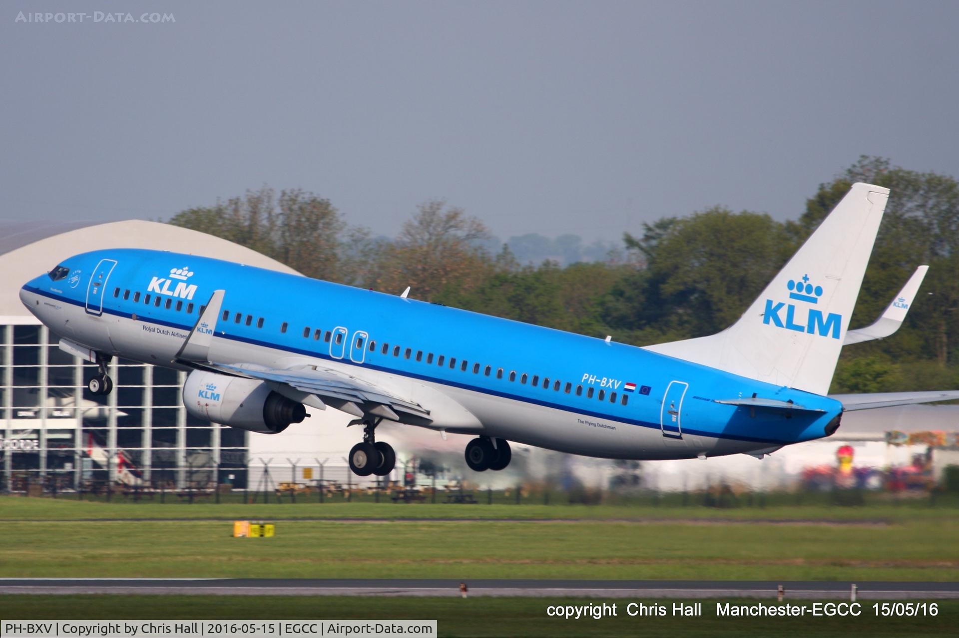 PH-BXV, 2007 Boeing 737-8K2 C/N 30370, KLM Royal Dutch Airlines