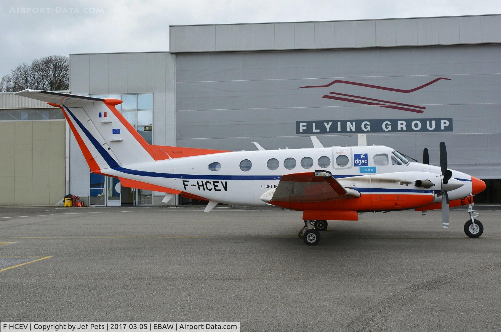 F-HCEV, 2009 Hawker Beechcraft B200GT King Air C/N BY-91, At Antwerp Airport.