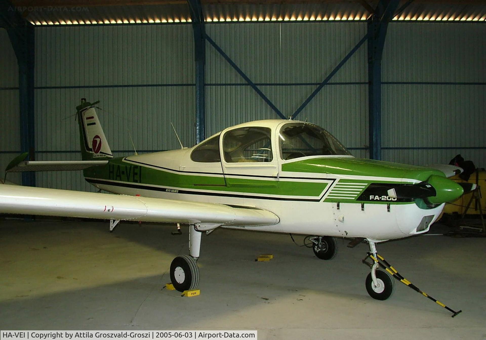 HA-VEI, 1971 Fuji FA-200-160 Aero Subaru C/N 150, Úrhida Airfield, Hungary