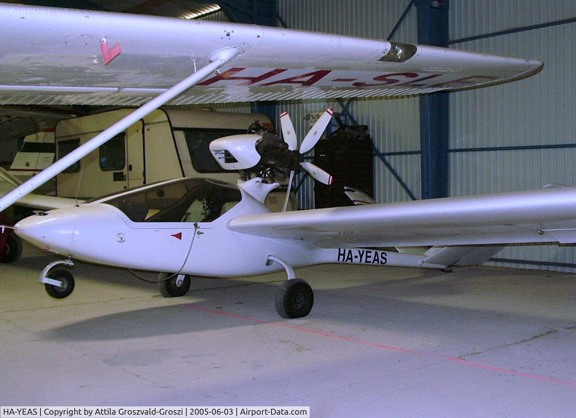HA-YEAS, 1996 Aviatika Kolibri AK-3 C/N 06, Úrhida Airfield, Hungary
