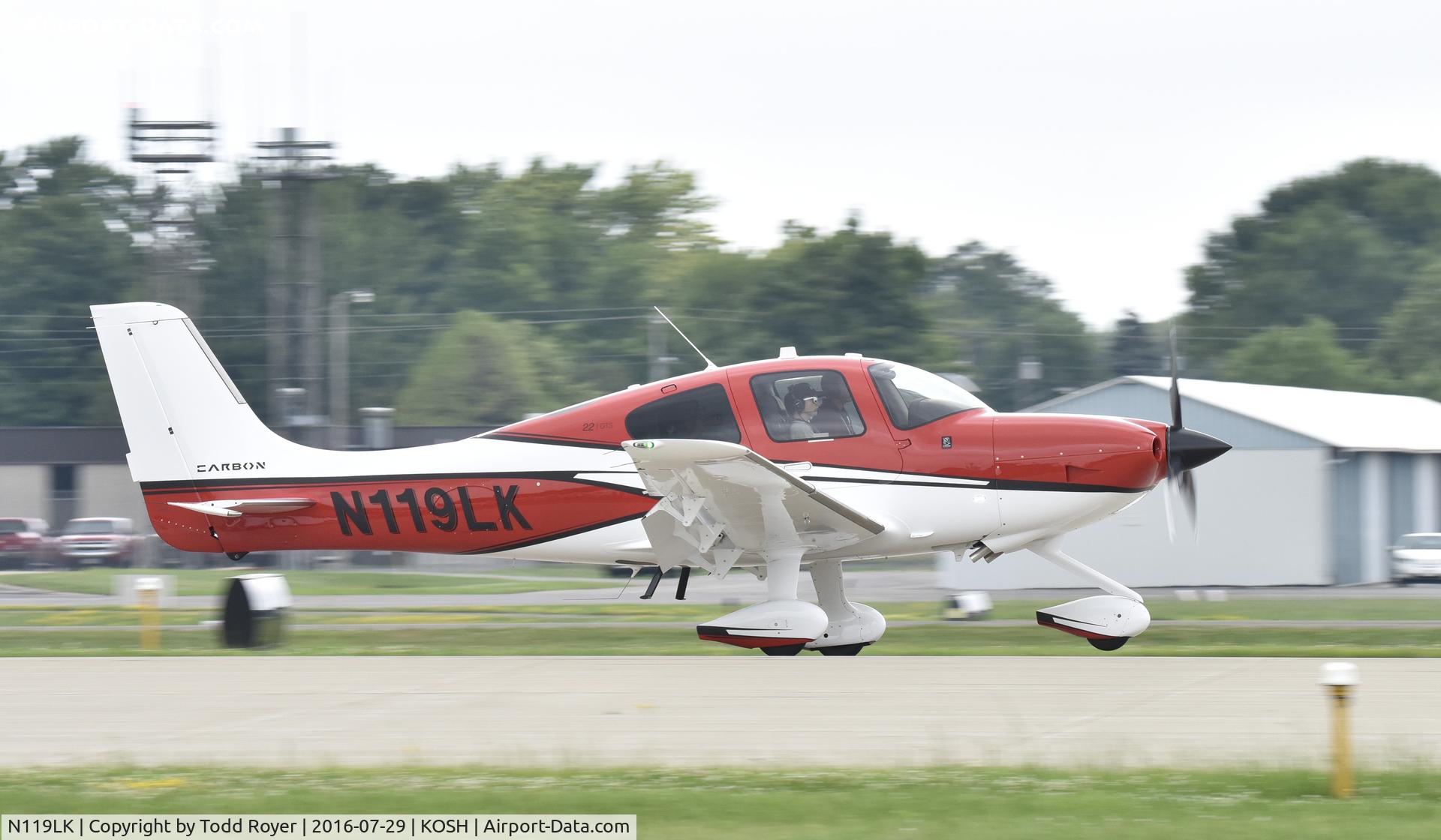 N119LK, 2016 Cirrus SR22 Carbon C/N 4366, Airventure 2016