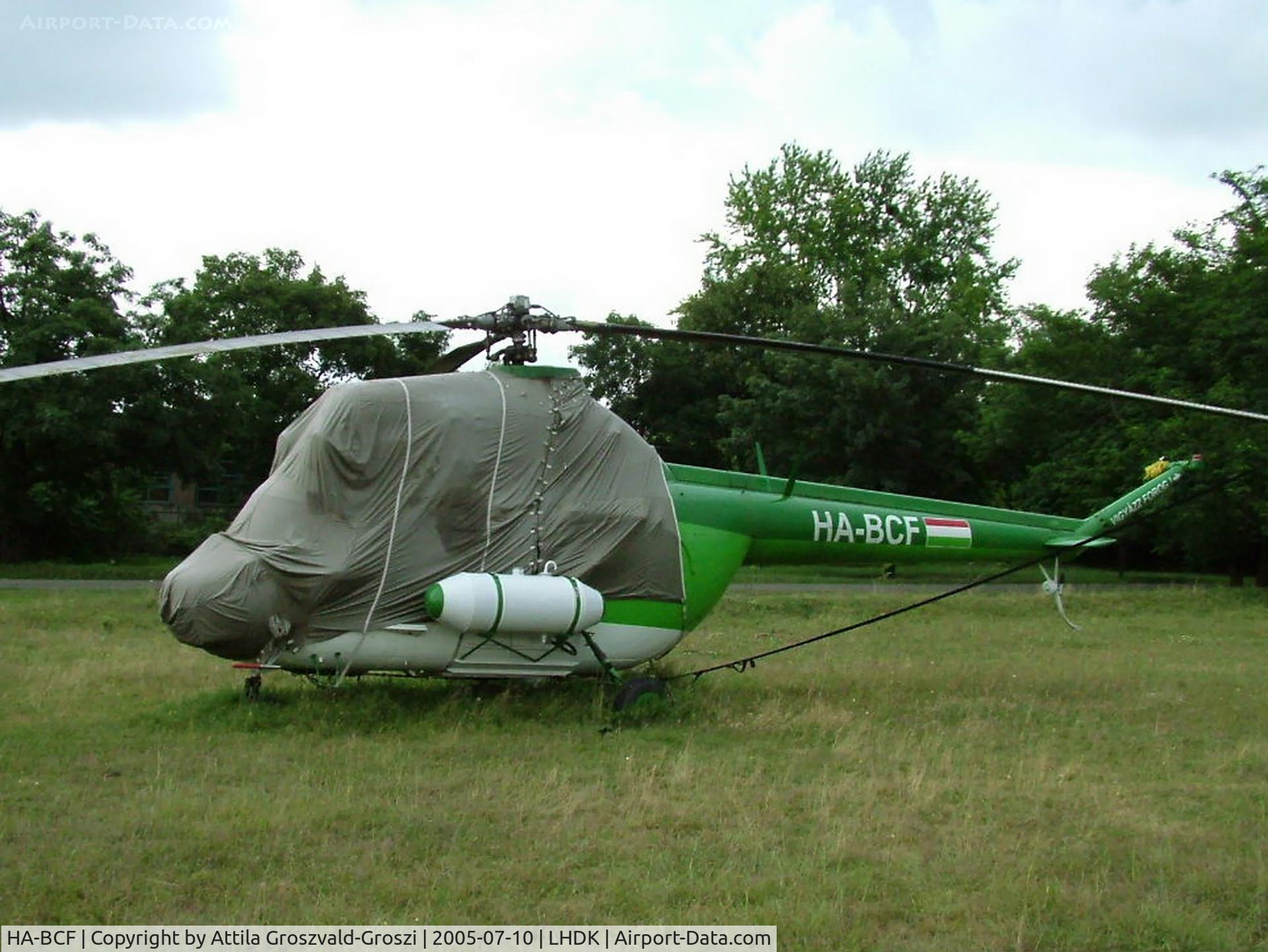 HA-BCF, 1991 Mil (PZL-Swidnik) Mi-2 C/N 5111202011, Dunakeszi Airport, Hungary.