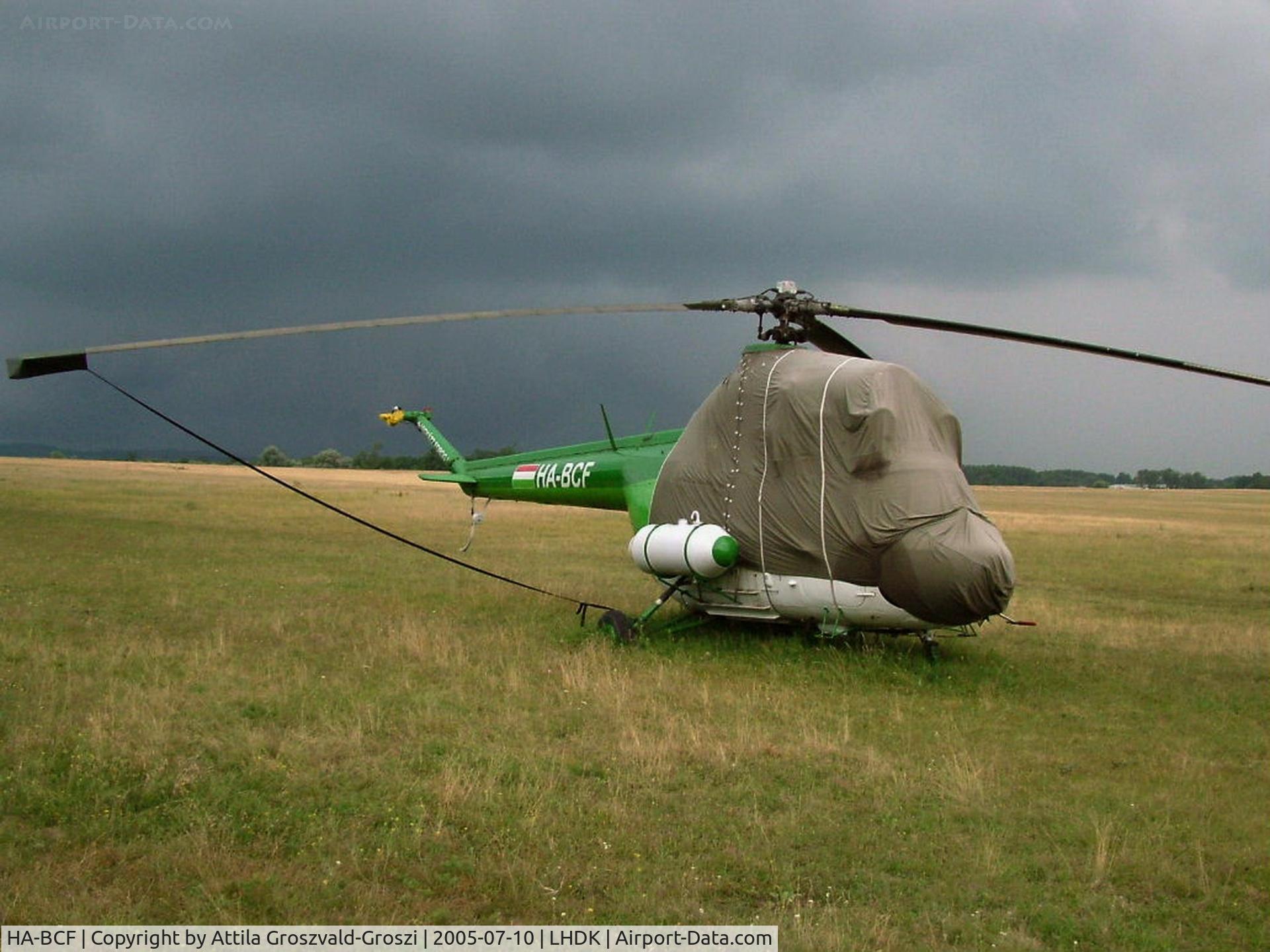 HA-BCF, 1991 Mil (PZL-Swidnik) Mi-2 C/N 5111202011, Dunakeszi Airport, Hungary.