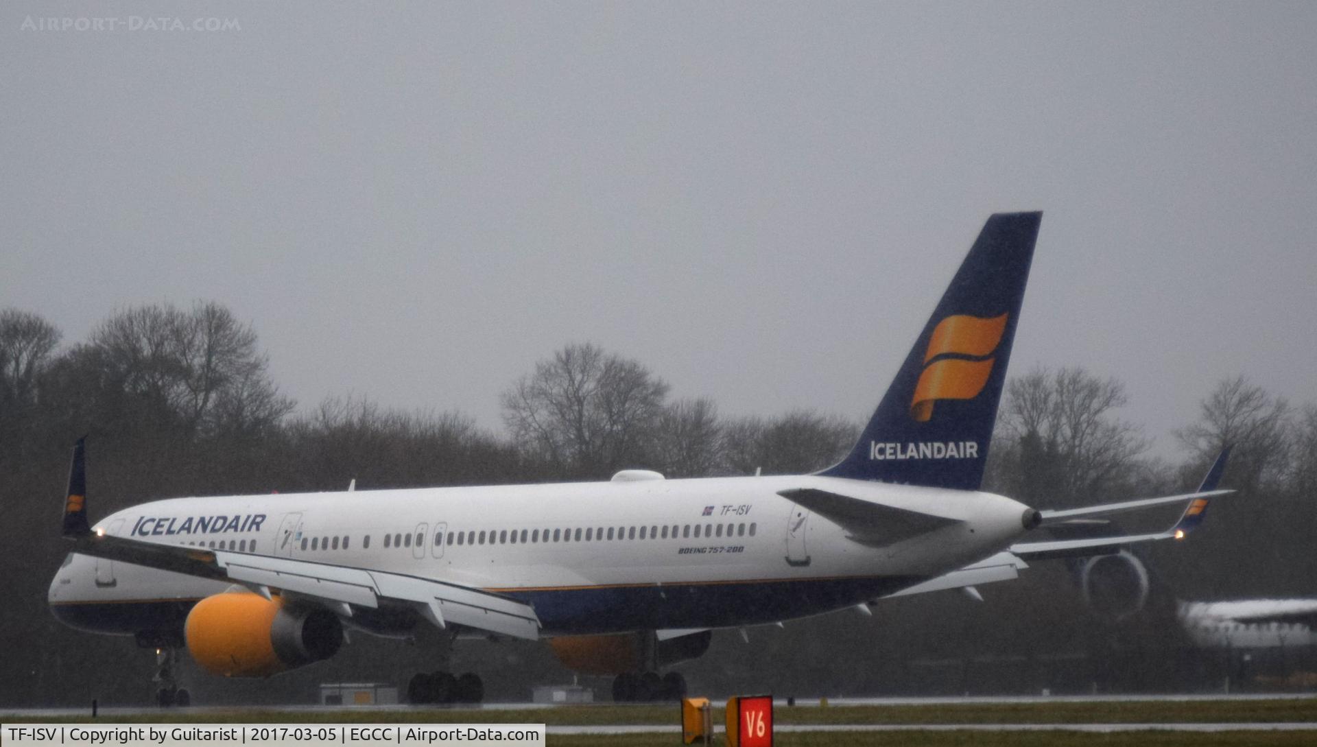 TF-ISV, 1999 Boeing 757-256 C/N 26247, At Manchester