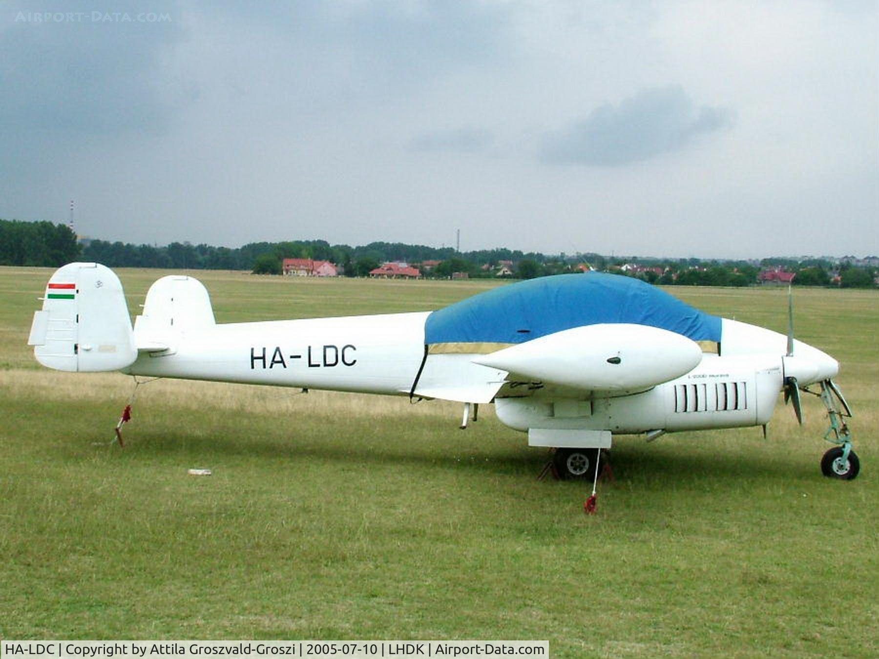 HA-LDC, 1962 Let L-200D Morava C/N 171130, Dunakeszi Airport, Hungary.