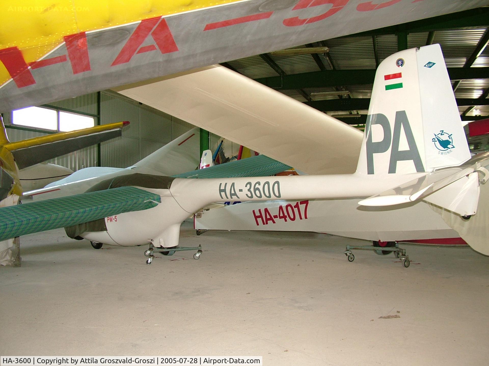 HA-3600, 1997 PZL-Swidnik PW-5 Smyk C/N 17.08.018, Aero Ság Airfield Tokorcs, Hungary