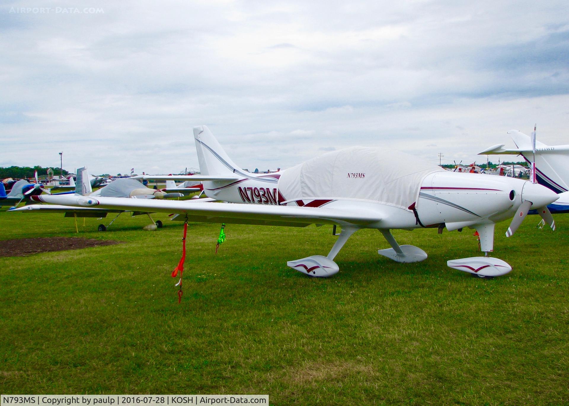 N793MS, Lancair Super ES C/N ES-075, At Oshkosh.