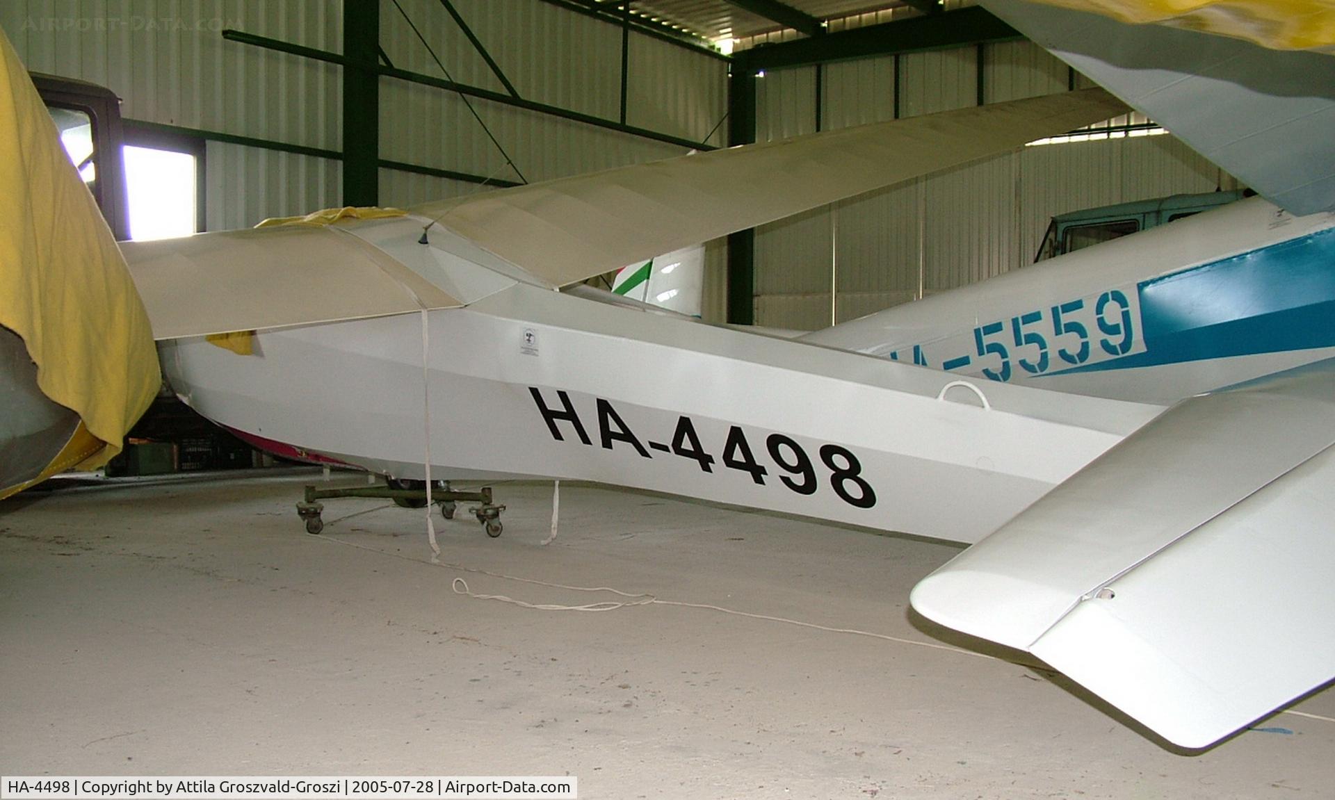 HA-4498, 2002 Schleicher K-8B C/N 8171, Aero Ság Airfield Tokorcs, Hungary