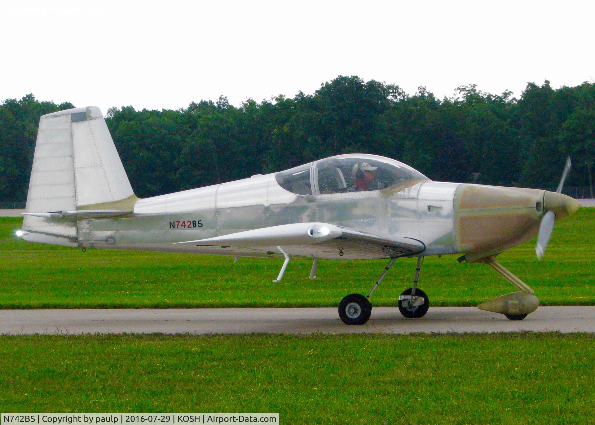 N742BS, Vans RV-7A C/N 71531, At Oshkosh.