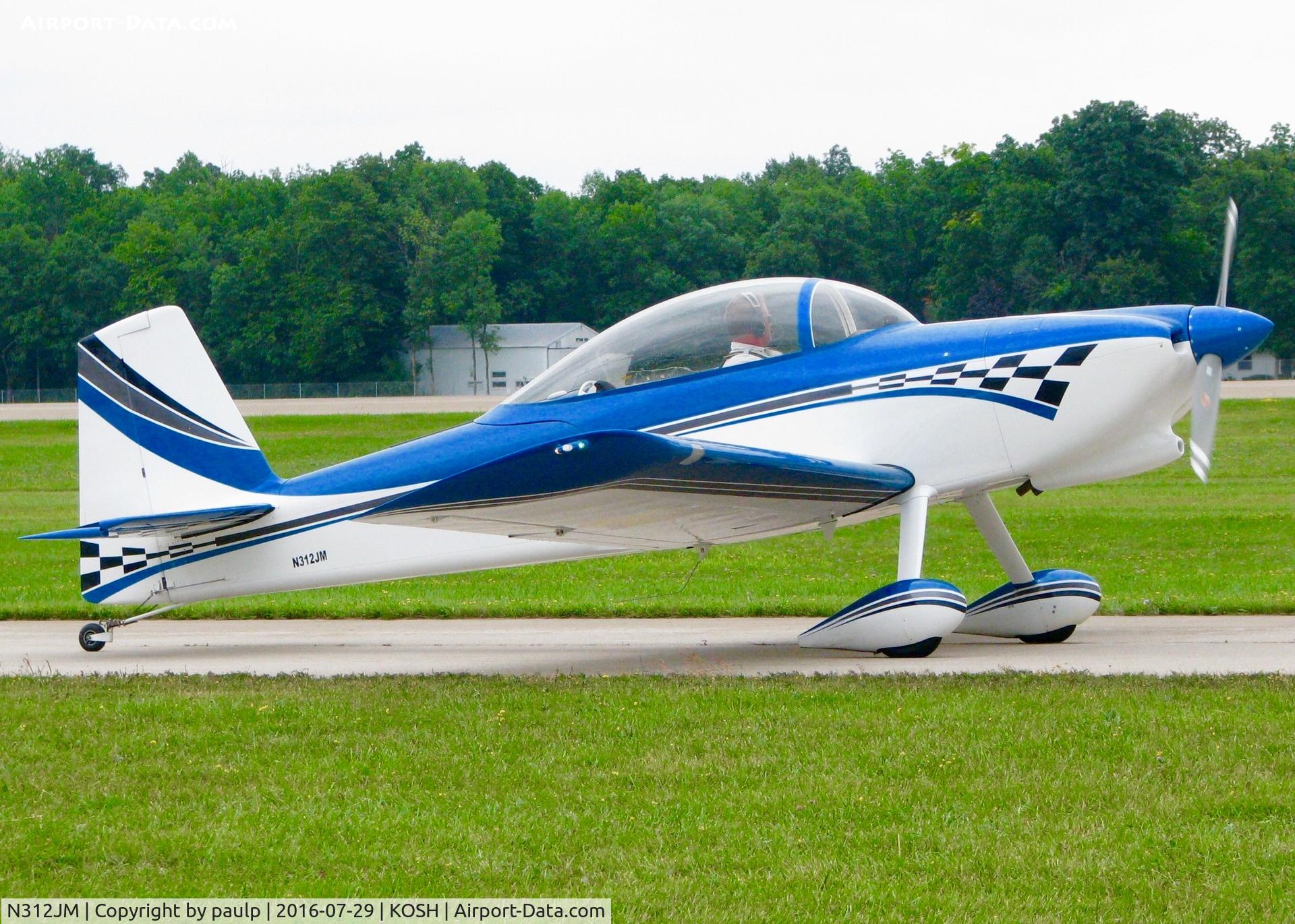 N312JM, 2004 Vans RV-8 C/N 81175, At Oshkosh.