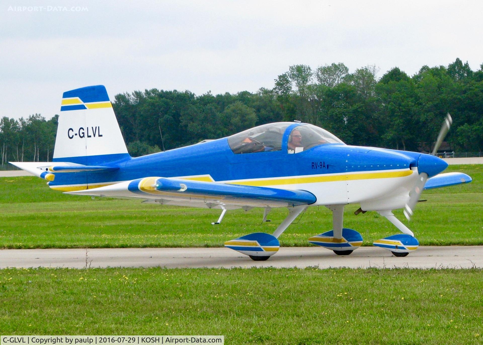 C-GLVL, 2010 Vans RV-9A C/N VL-1, At Oshkosh.