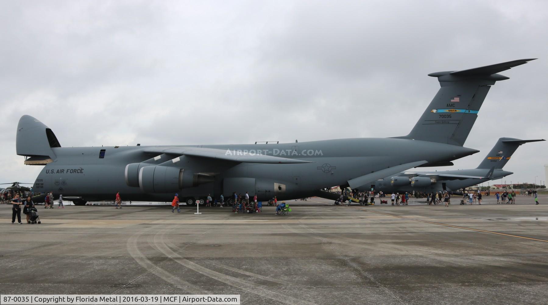 87-0035, 2013 Lockheed C-5M Super Galaxy C/N 500-0121, C-5M Super Galaxy