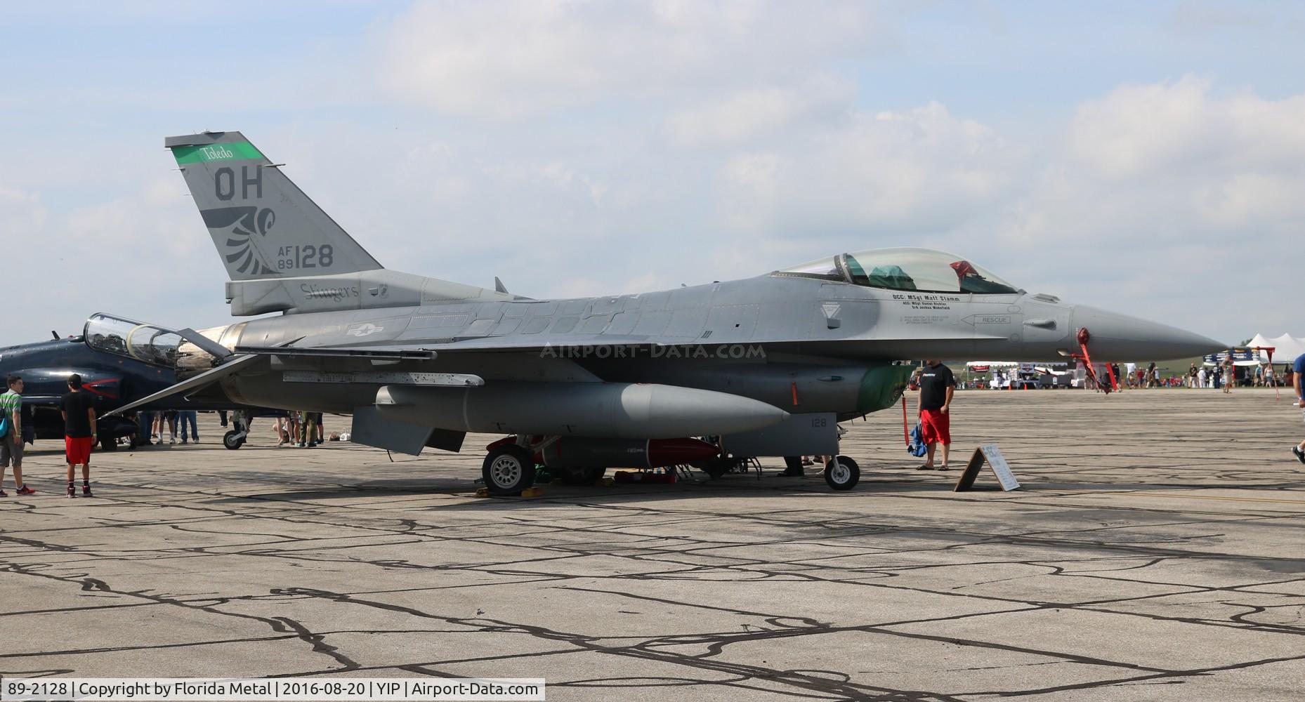 89-2128, 1989 General Dynamics F-16CM Fighting Falcon C/N 1C-281, F-16CM