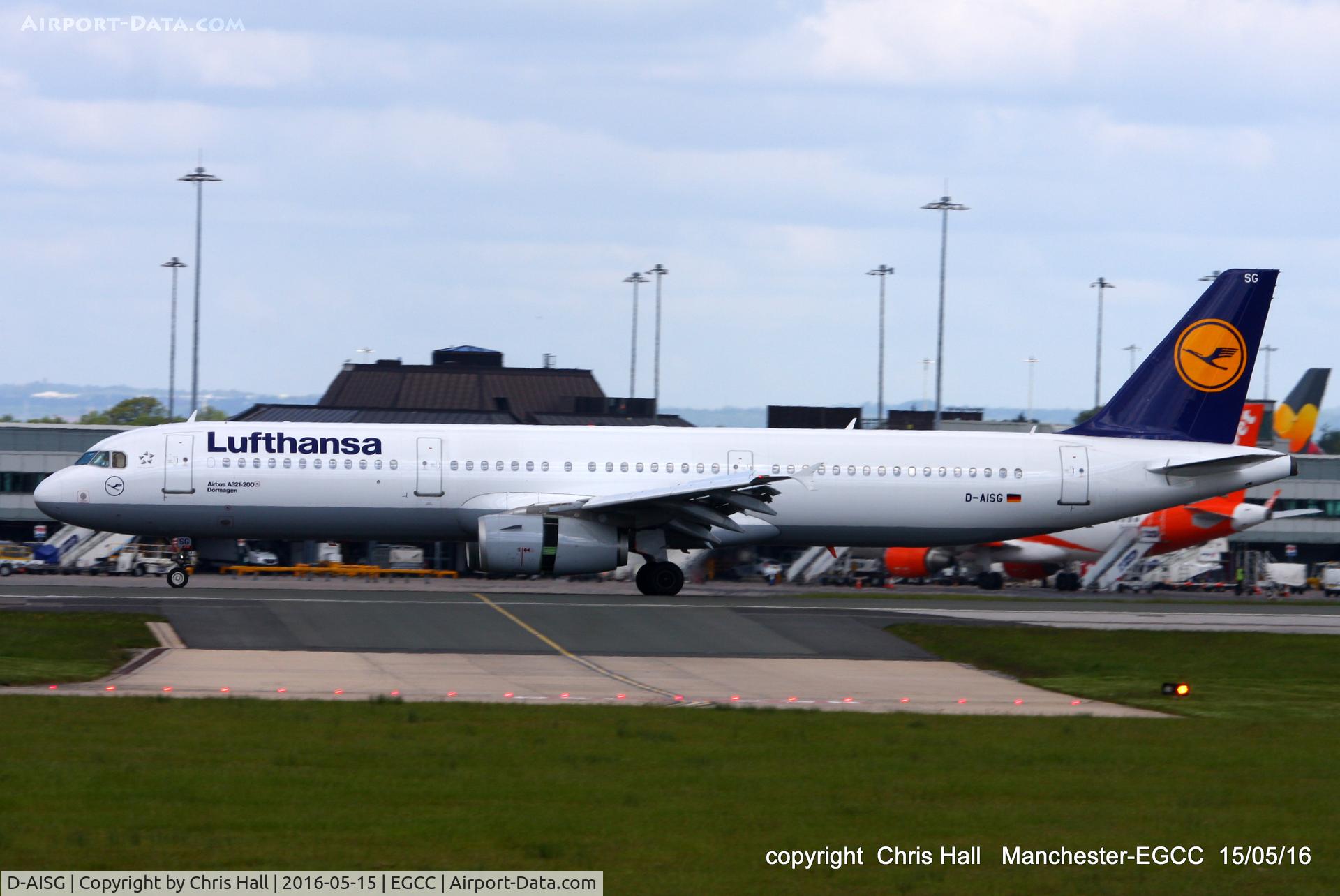 D-AISG, 2000 Airbus A321-231 C/N 1273, Lufthansa