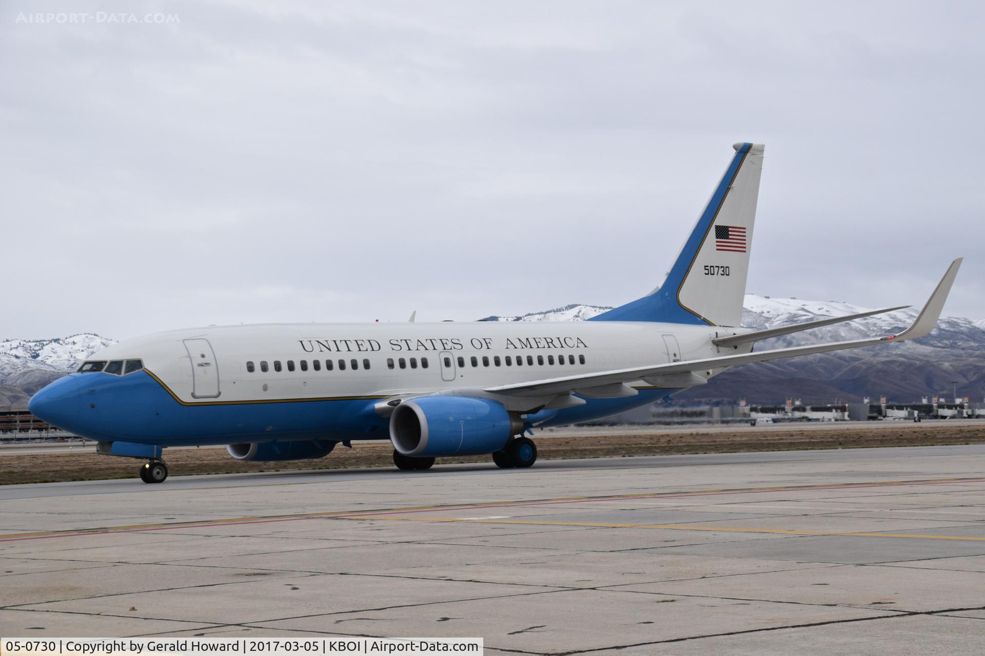 05-0730, 2006 Boeing C-40C Clipper (737-7BC BBJ) C/N 34807, 932nd Airlift Wing, Scott AFB, Illinois.