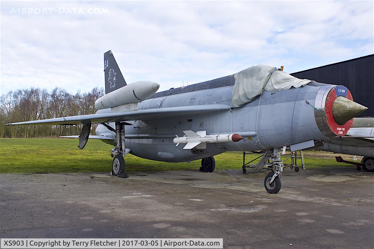 XS903, English Electric Lightning F.6 C/N 95249, At Yorkshire Air Museum