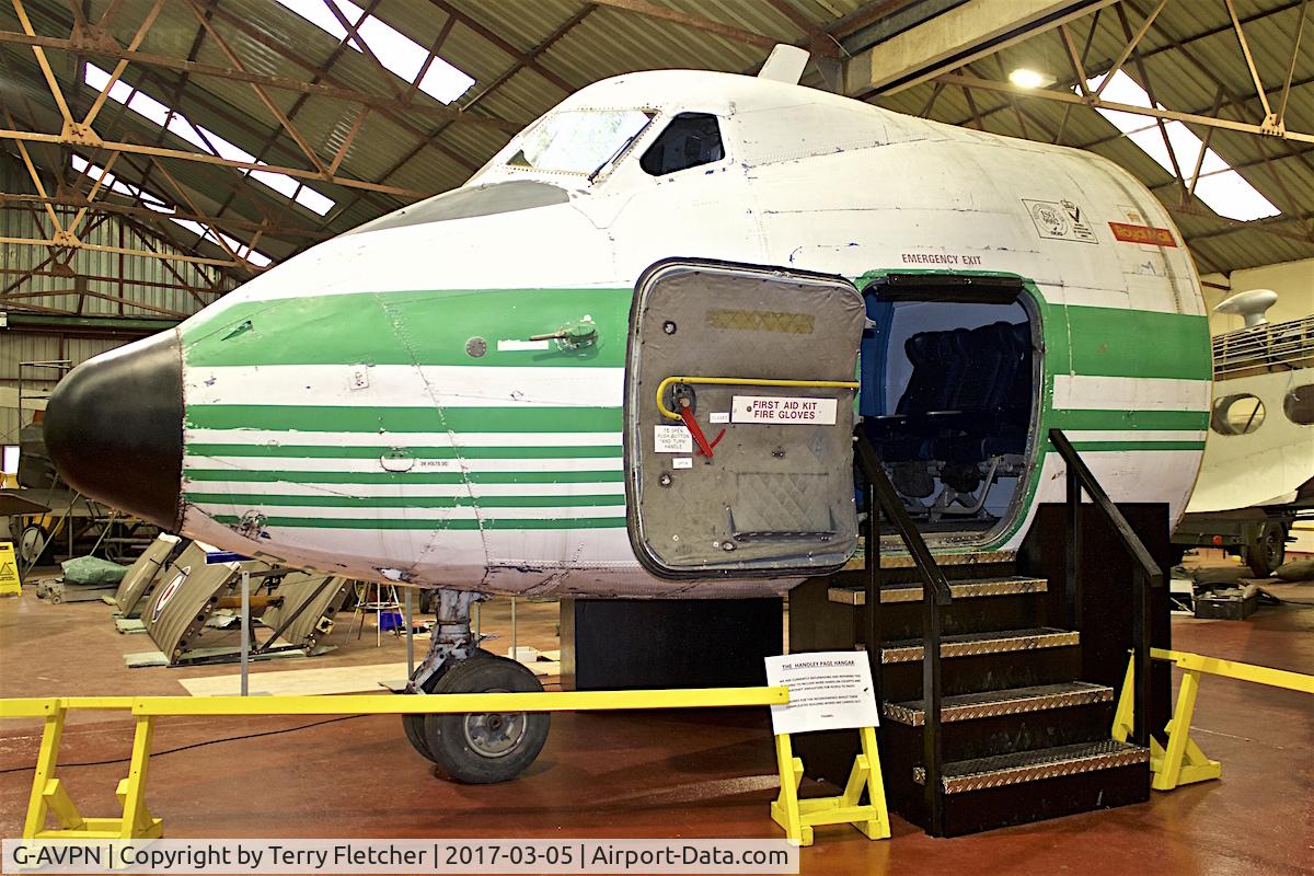 G-AVPN, 1964 Handley Page HPR-7 Herald 213 C/N 176, At Yorkshire Air Museum