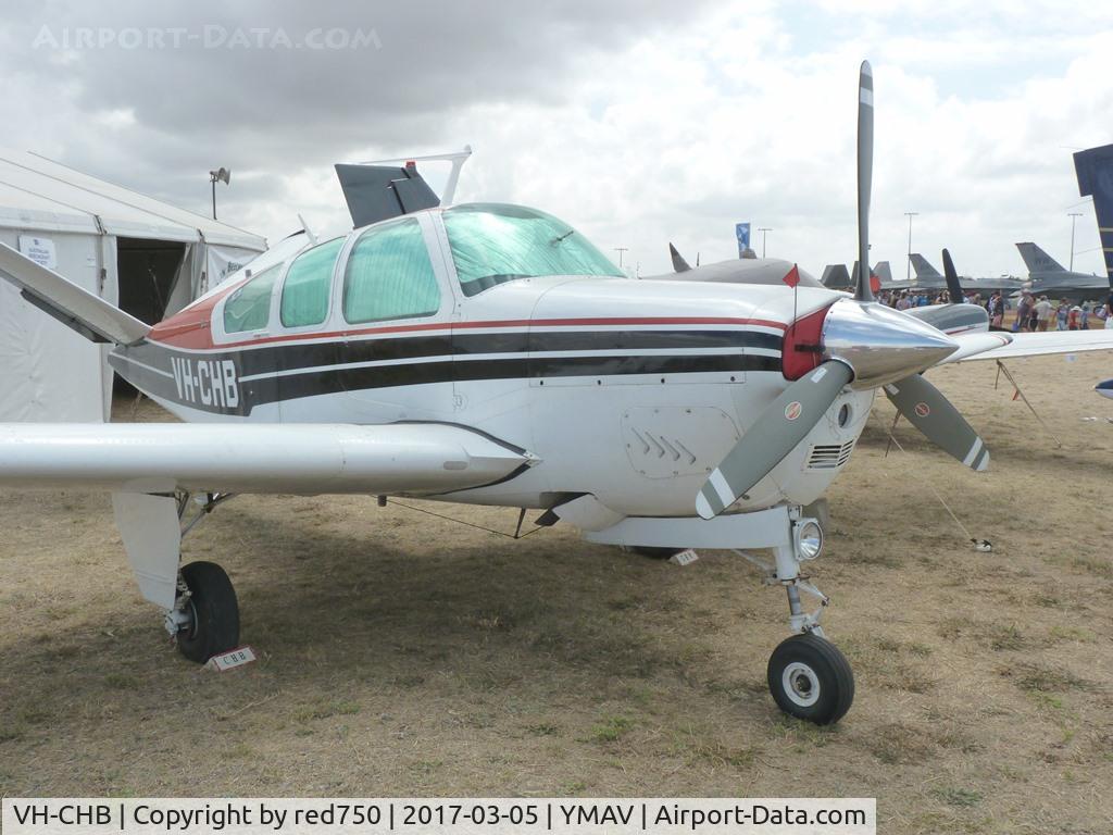 VH-CHB, 1964 Beech S35 Bonanza Bonanza C/N D-7583, Airshow Downunder 2017, YMAV