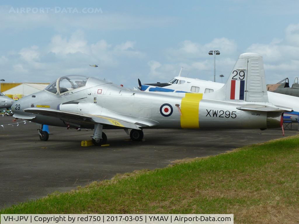 VH-JPV, 1969 BAC 84 Jet Provost T.5A C/N EEP/JP/959, Airshow Downunder 2017, YMAV