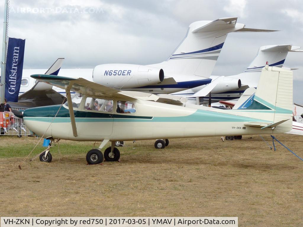 VH-ZKN, 1956 Cessna 172 C/N 28461, Airshow Downunder 2017, YMAV