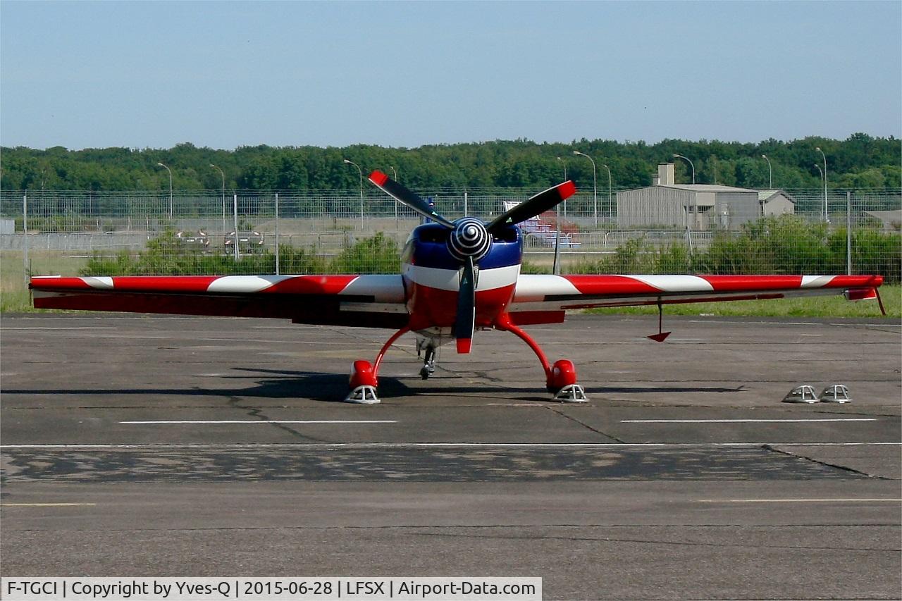 F-TGCI, Extra EA-330SC C/N 04, Extra 330SC, French Air Force aerobatic team, Static park, Luxeuil-St Sauveur Air Base 116 (LFSX) Open day 2015