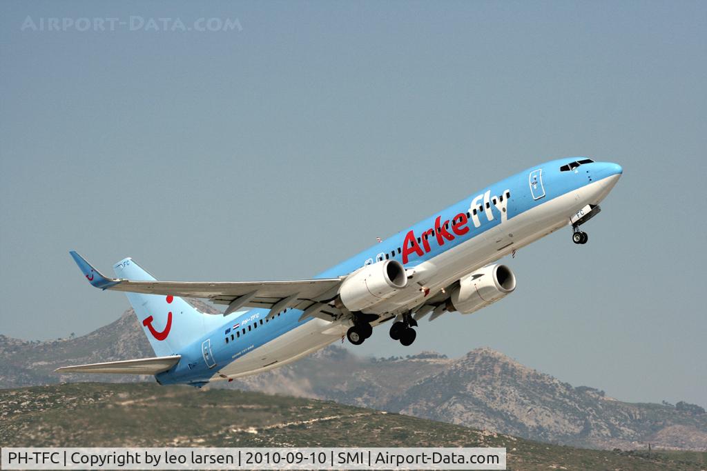 PH-TFC, 2009 Boeing 737-8K5 C/N 35146, Samos SMI 10.9.2010