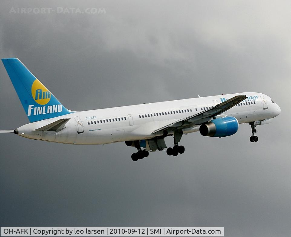 OH-AFK, 1993 Boeing 757-28A C/N 25622, Samos 12.9.2010