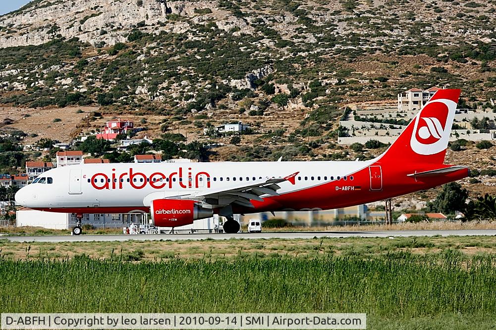 D-ABFH, 2010 Airbus A320-214 C/N 4294, Samos 14.9.2010