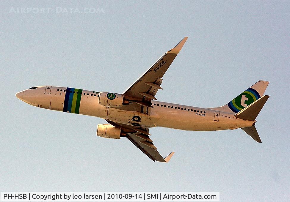 PH-HSB, 2010 Boeing 737-8K2 C/N 34172, Samos 14.9.2010