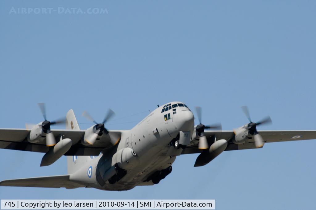 745, Lockheed C-130H Hercules C/N 382-4716, Samos 14.9.2010