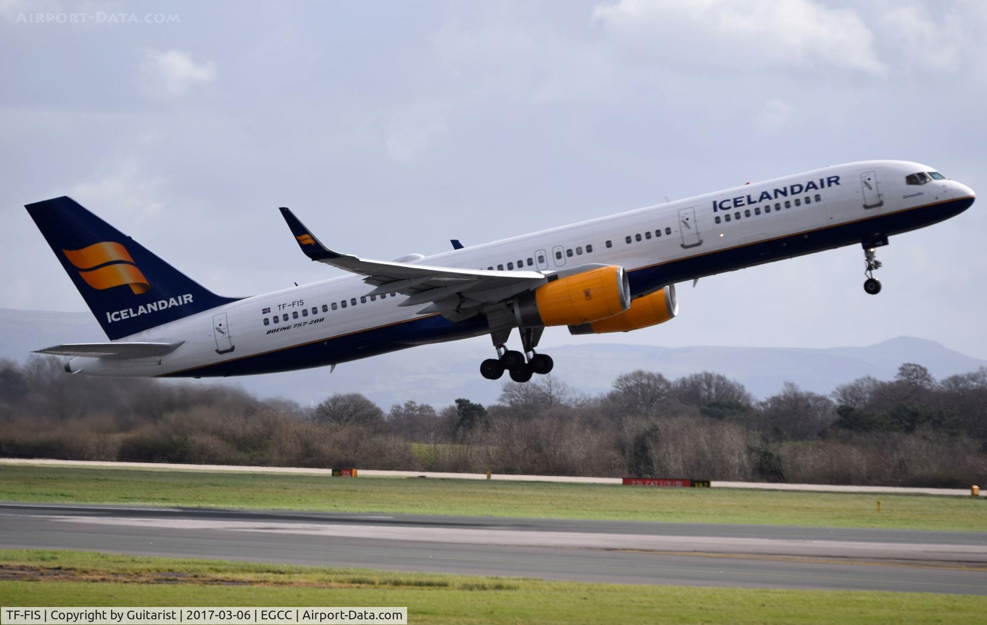 TF-FIS, 1994 Boeing 757-256 C/N 26245, At Manchester