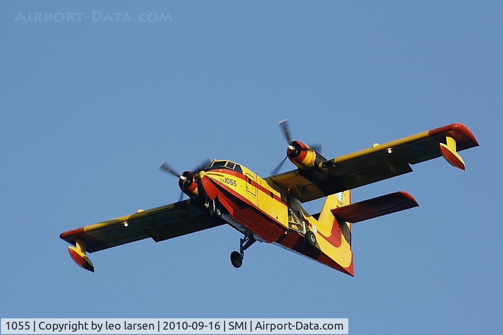 1055, 2000 Canadair CL-215 (CL-215-1A10) C/N 1055, Samos 16.9.2010