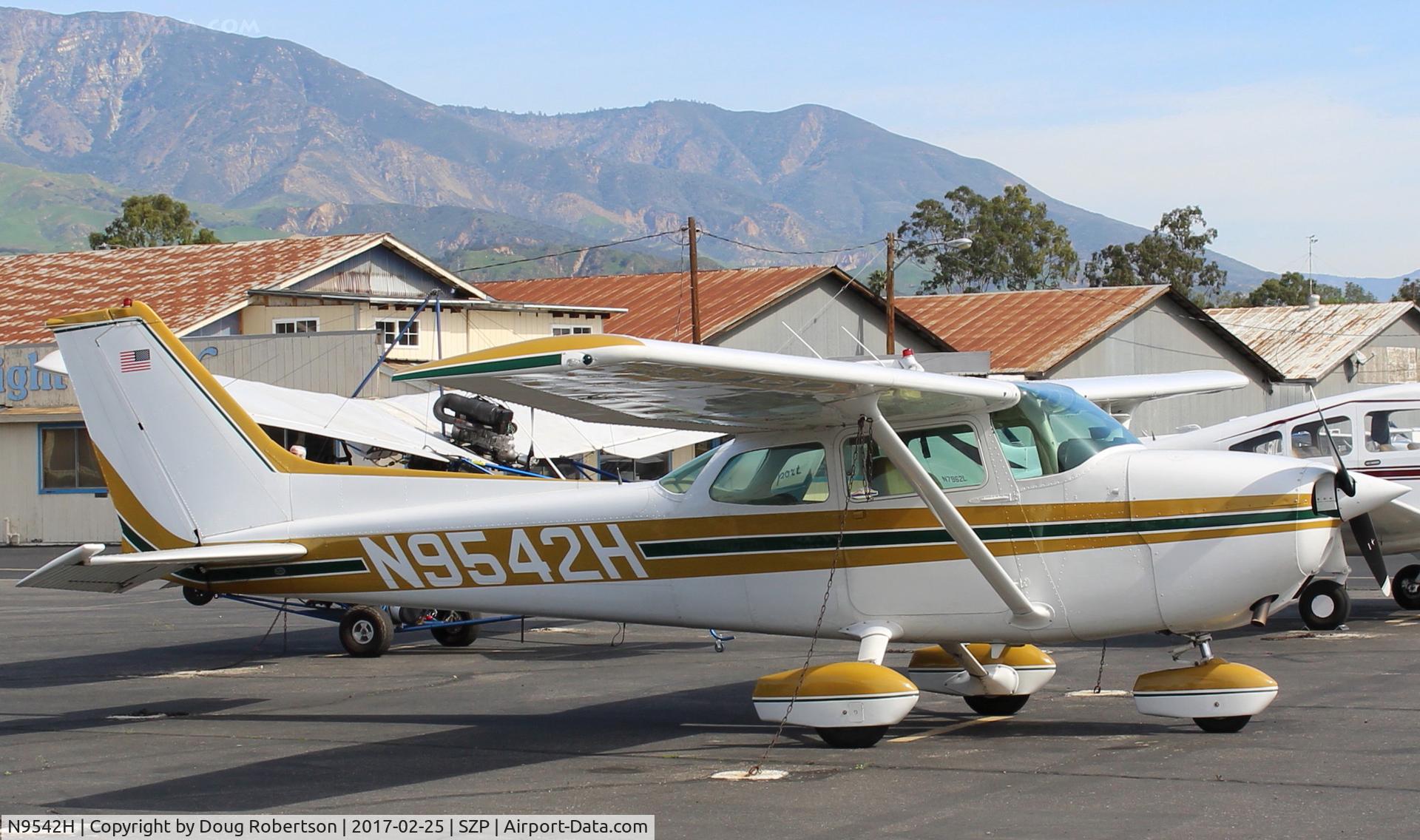 N9542H, 1975 Cessna 172M C/N 17266215, 1975 Cessna 172M SKYHAWK, Lycoming O-320-E2D 150 Hp-