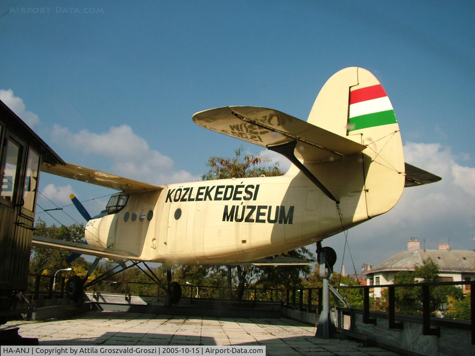 HA-ANJ, 1988 PZL-Mielec An-2T C/N 1G26-18, Közlekedési Múzeum, Budapest - Hungary