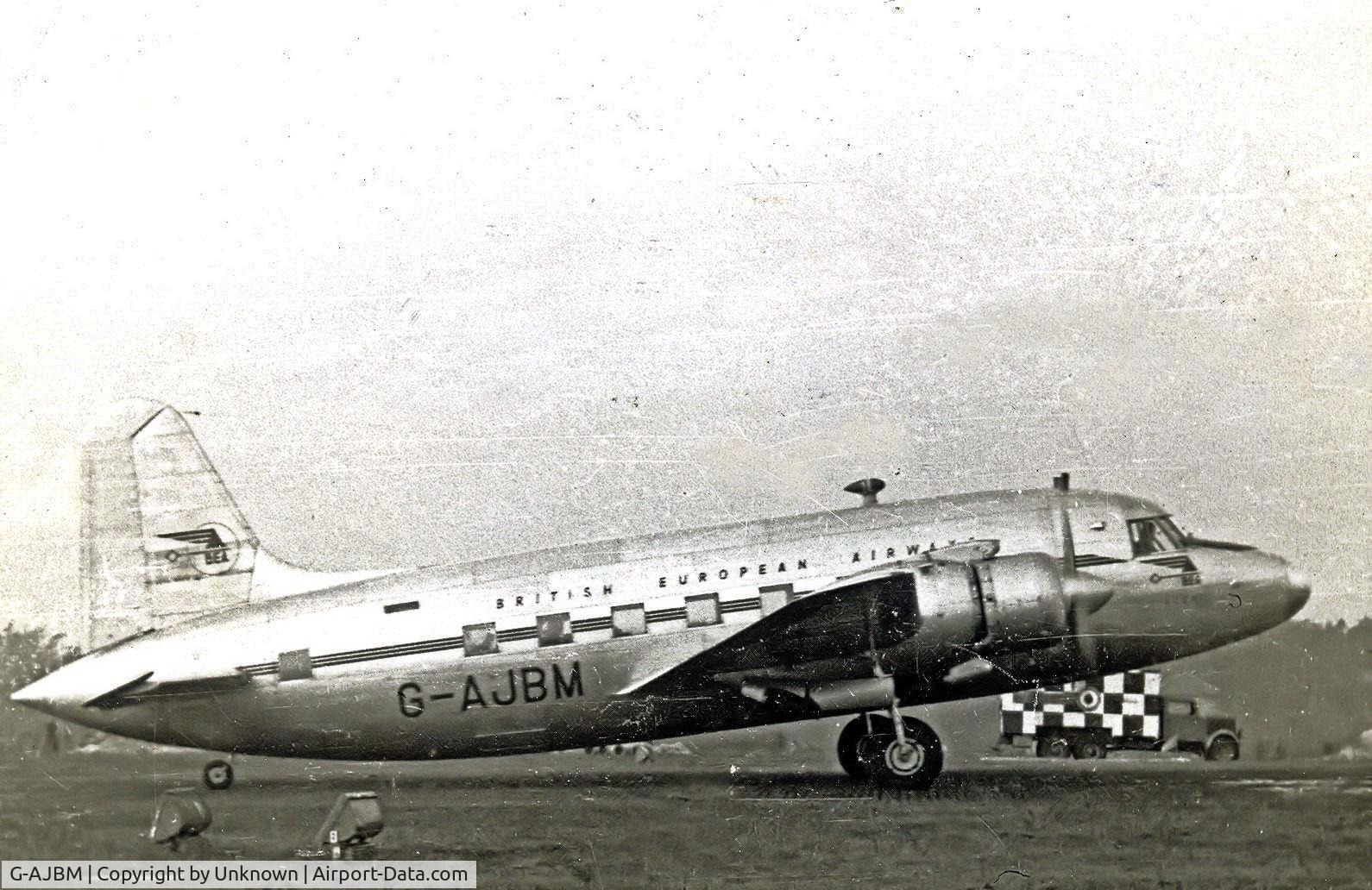 G-AJBM, 1947 Vickers Viking 1B C/N 239, British European Airways Viking