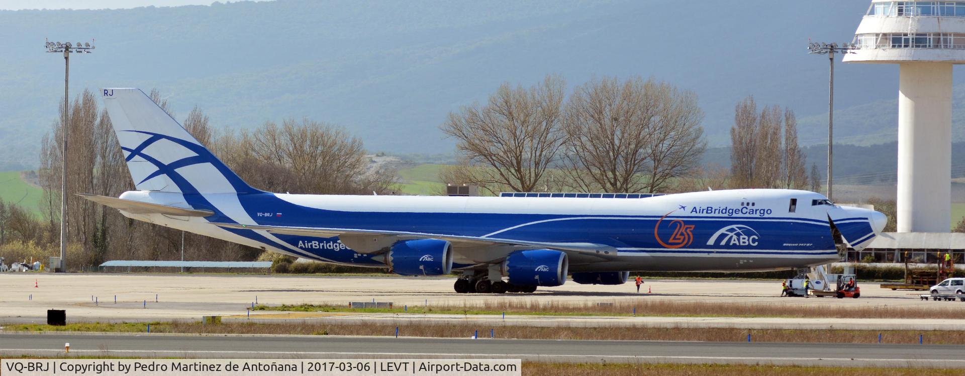 VQ-BRJ, 2013 Boeing 747-8HVF C/N 37670, Foronda - Vitoria-Gasteiz - España