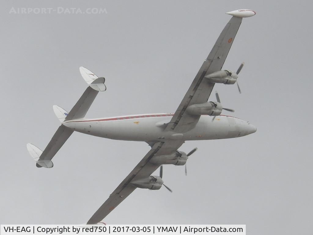 VH-EAG, 1955 Lockheed L-1049F Super Constellation C/N 4176, Airshows Downunder 2017